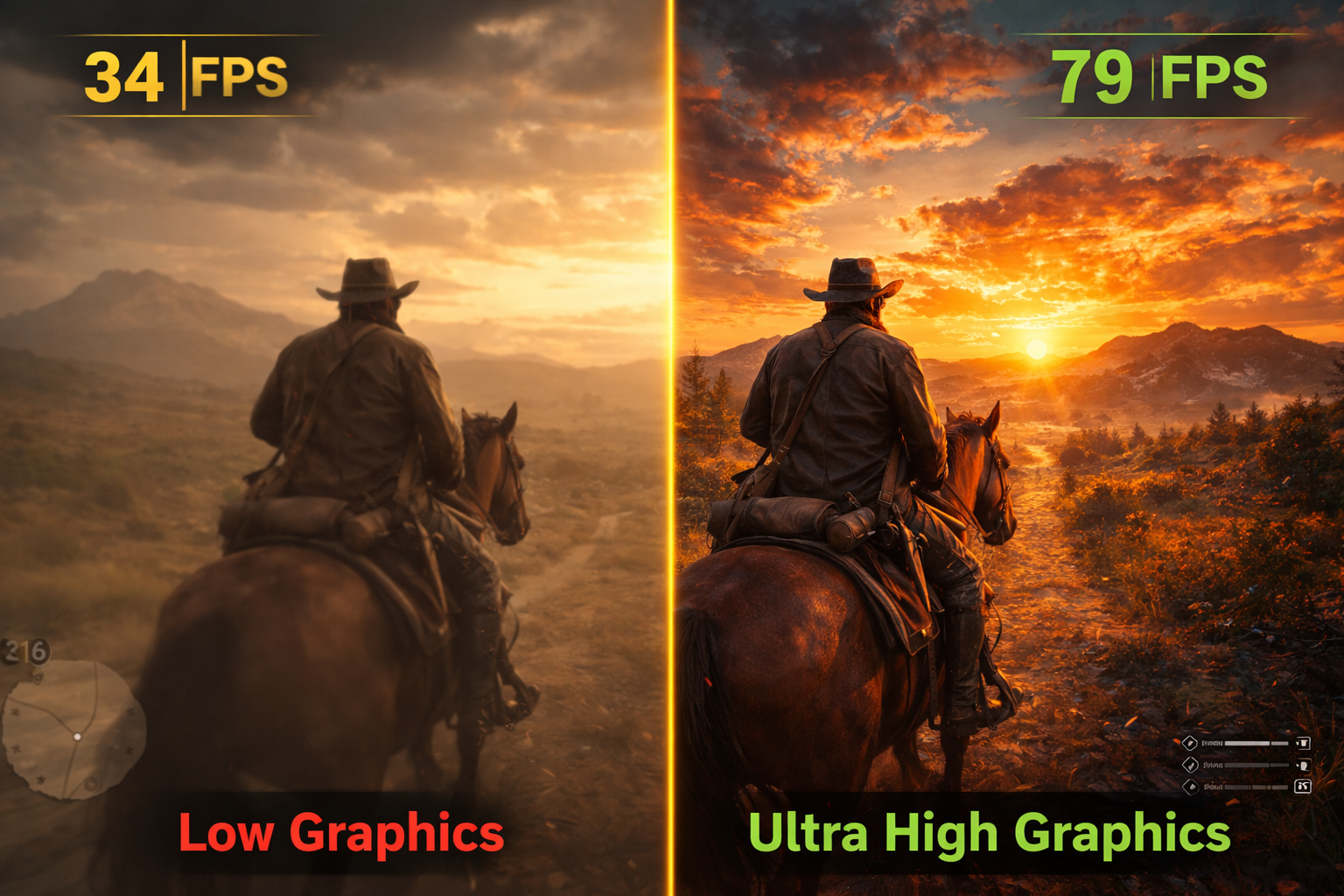 Best Graphics Settings for RDR2 Without Lag (2026) Time Iconic